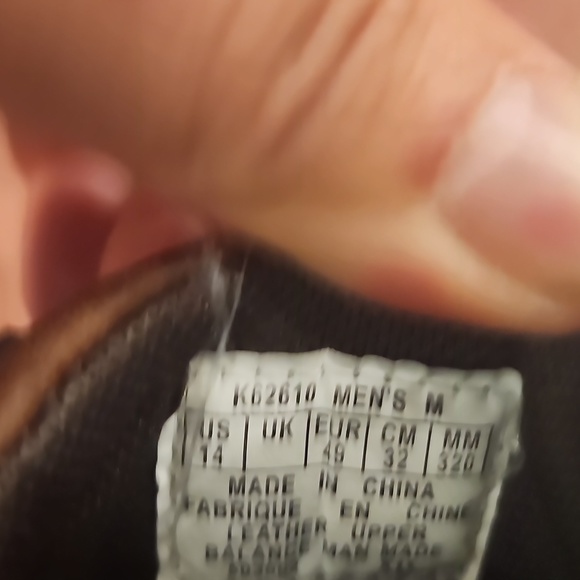 Rockport size 14 leather, worn once, like new - Picture 6 of 6